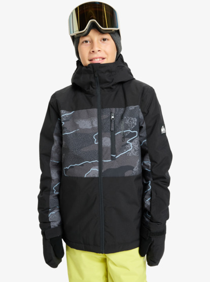 Side Hit Printed - Technical Snow Jacket for Boys 4-16  EQBTJ03220