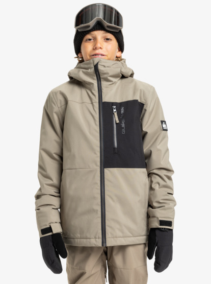 Side Hit Solid - Technical Snow Jacket for Boys 4-16  EQBTJ03221
