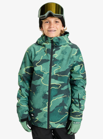 Mission Printed - Technical Snow Jacket for Boys 4-16  EQBTJ03223
