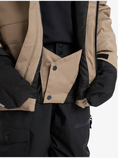 quiksilver, Quest 20K - Funktionelle Snow-Jacke mit Kapuze für Jungen 8-16, FALLEN ROCK (tzc0) Quest 20K - Technical Snow Jacket for Boys 8-16  EQBTJ03227