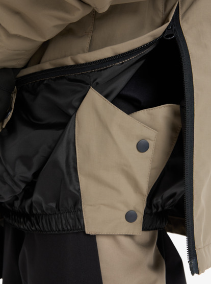 quiksilver, Steeze 10K - Funktionelle Snow-Jacke mit Kapuze für Jungen 8-16, FALLEN ROCK (tzc0) Steeze - Technical Snow Jacket for Boys 8-16  EQBTJ03228