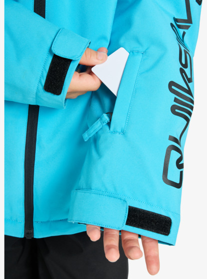 quiksilver, Mission 10K - Funktionelle Snow-Jacke mit Kapuze für Jungen 8-16, HORIZON BLUE (bkm0) Mission - Technical Snow Jacket for Boys 8-16  EQBTJ03230