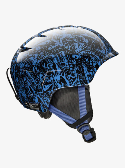 quiksilver, Slush - Snow Ski Helmet for Boys, ROCK AND ROLL TRUE BLACK (kvj5) Slush - Snow Ski Helmet for Boys  EQBTL03027