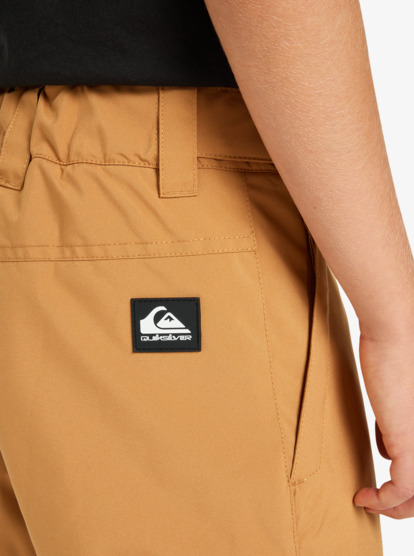 quiksilver, Estate - Technical Snow Pants for Boys 8-16, ALMOND (cmd0) Estate - Technical Snow Pants for Boys 8-16  EQBTP03059