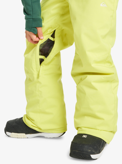 quiksilver, Estate - Technical Snow Pants for Boys 8-16, YELLOW PLUM (yge0) Estate - Technical Snow Pants for Boys 8-16  EQBTP03059