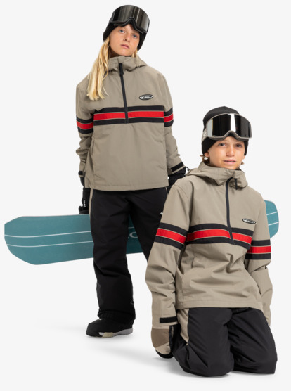 quiksilver, Snow Down Yth - Technical Snow Pants for Boys 8-16, TRUE BLACK (kvj0) Snow Down Yth - Technical Snow Pants for Boys 8-16  EQBTP03061