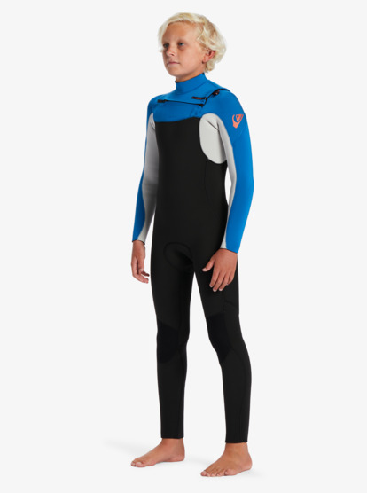 4/3mm Everyday Sessions - Chest Zip Wetsuit for Boys 8-16  EQBW103106