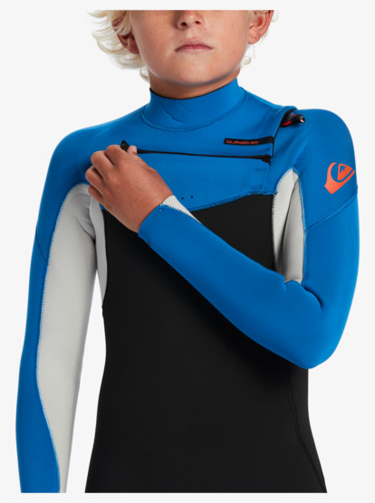 4/3mm Everyday Sessions - Chest Zip Wetsuit for Boys 8-16  EQBW103106