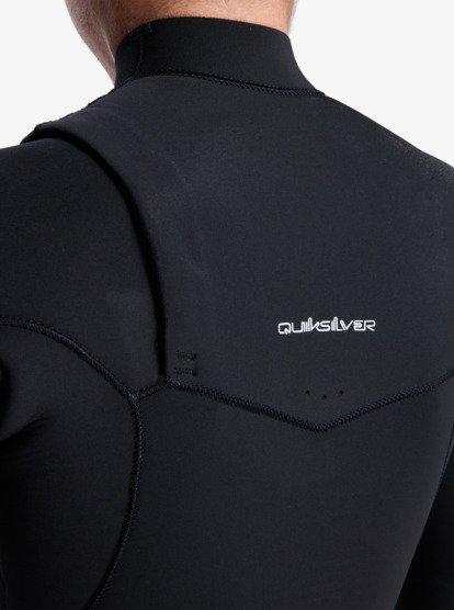 quiksilver, 4/3mm Everyday Sessions - Combinaison de surf zip poitrine pour Garçon 8-16 ans, HIGH RISK RED (rqc0) 4/3mm Everyday Sessions - Chest Zip Wetsuit for Boys 8-16  EQBW103106