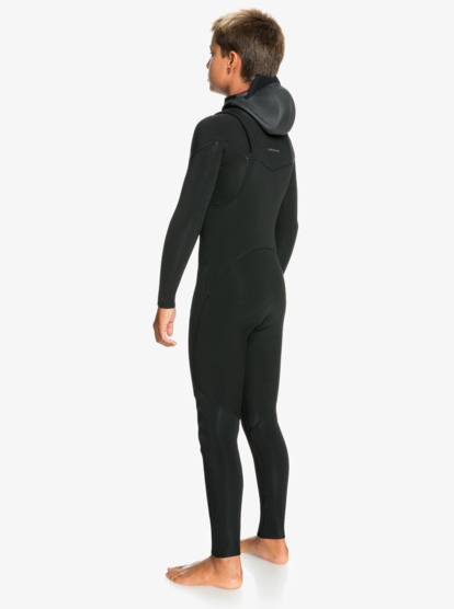 4/3mm Everyday Sessions - Hooded Chest Zip Wetsuit for Boys 8-16  EQBW203007