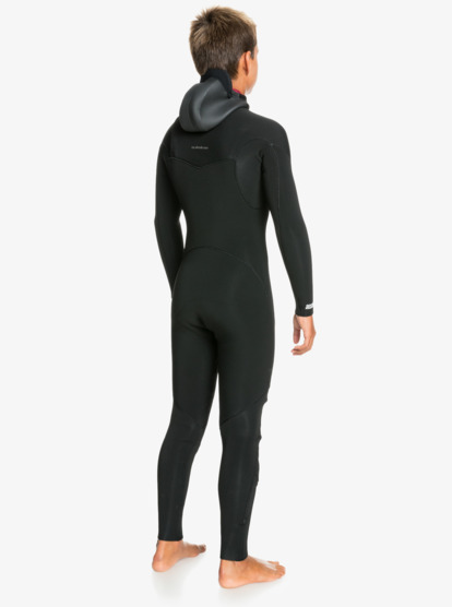 5/4/3mm Everyday Sessions - Hooded Chest Zip Wetsuit for Boys 8-16  EQBW203008