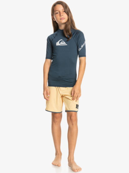 All Time - Short Sleeve UPF 50 Rash Vest for Boys 8-16  EQBWR03212