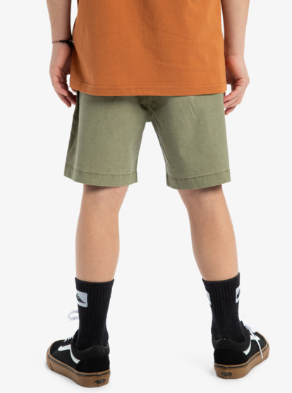 Taxer Youth 15" - Elastic Waist Walkshorts for Boys 8 - 16  EQBWS03378