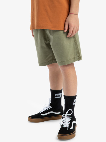 Taxer Youth 15" - Elastic Waist Walkshorts for Boys 8 - 16  EQBWS03378