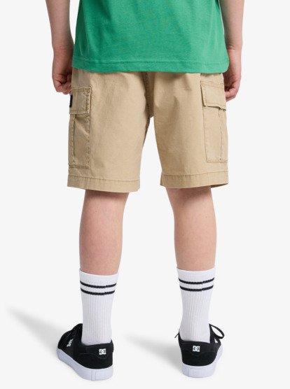 Taxer - Elasticated Cargo Shorts for Boys 8-16  EQBWS03384