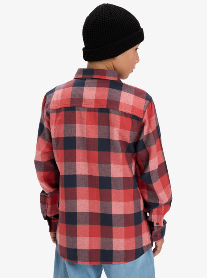 Motherfly Plaid - Long Sleeve Shirt for Boys 8-16  EQBWT03405