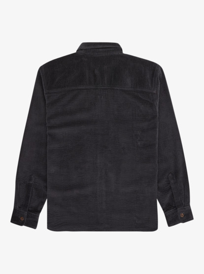 quiksilver, Venture Cord - Camisa de bombazina para rapazes 8-16, INDIA INK (ksh0) Venture Cord - Corduroy Shirt for Boys 8-16  EQBWT03407