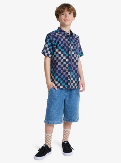 Apero Classic - Short Sleeve Shirt for Boys 8-16  EQBWT03412