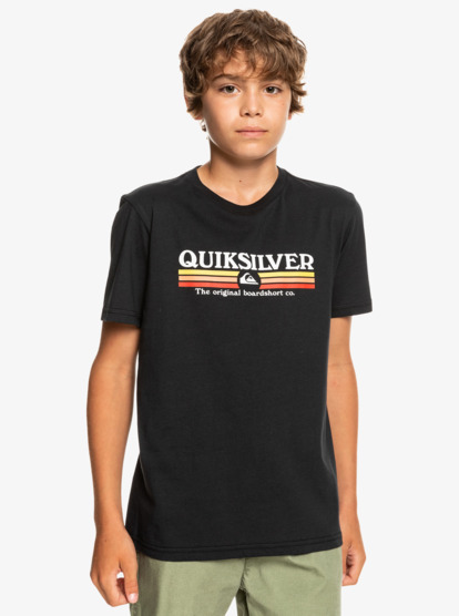 Lined Up - Short Sleeve T-Shirt for Boys 8-16  EQBZT04418