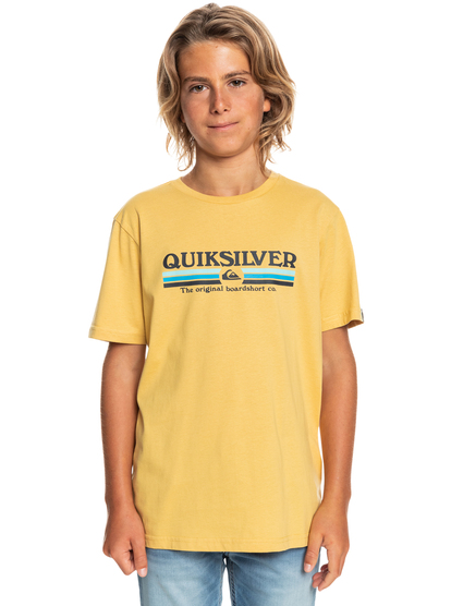 Lined Up - Short Sleeve T-Shirt for Boys 8-16  EQBZT04418