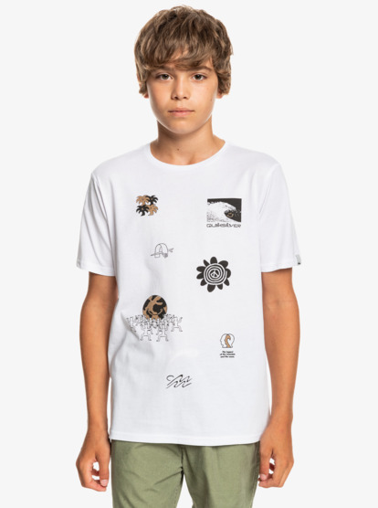 Surf Legends - Short Sleeve T-Shirt for Boys 8-16  EQBZT04428