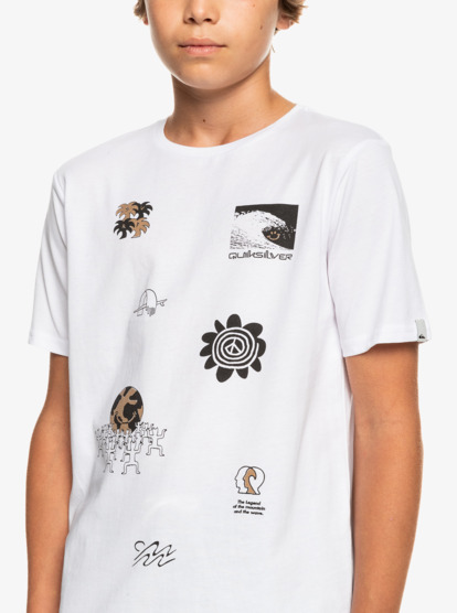 Surf Legends - Short Sleeve T-Shirt for Boys 8-16  EQBZT04428