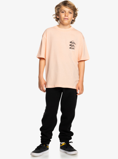 Vertical Logos - Short Sleeves T-shirt for Boys 8 - 16  EQBZT04782