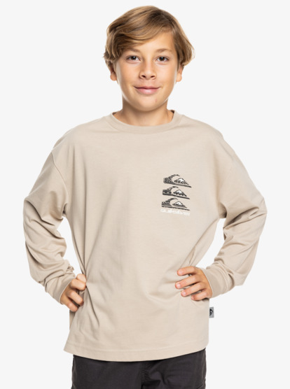 Vintage Mix - Long Sleeves T-shirt for Boys 8 - 16  EQBZT04799