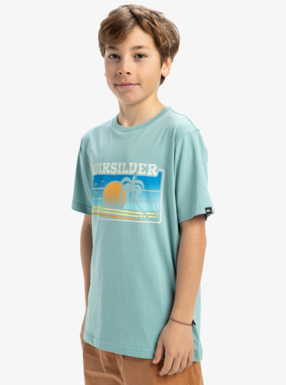 Ev Sun Faded - Short Sleeves T-Shirt for Boys 8 - 16  EQBZT04845