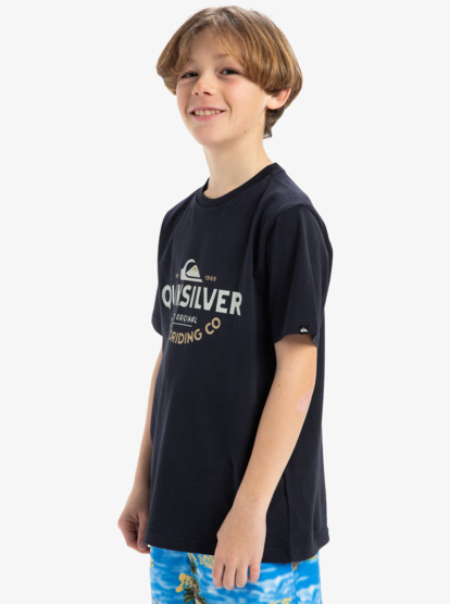 Ev Typed Out - Short Sleeves T-Shirt for Boys 8 - 16  EQBZT04847