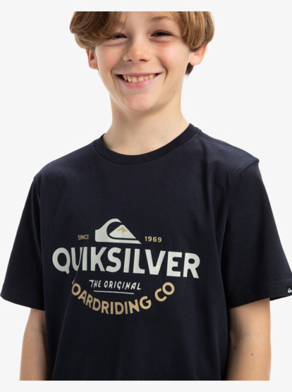 Ev Typed Out - Short Sleeves T-Shirt for Boys 8 - 16  EQBZT04847