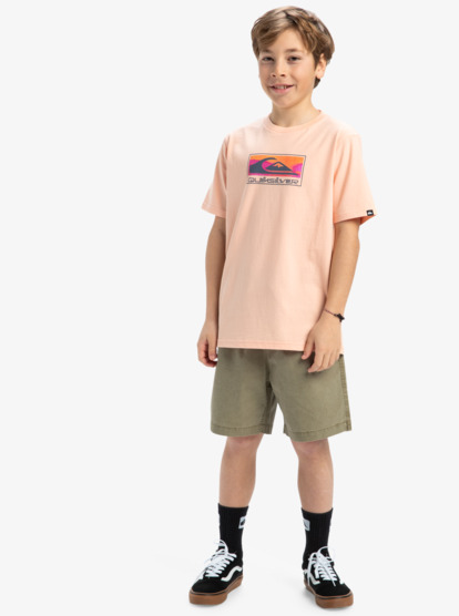 Ev Gradient Box - Short Sleeves T-Shirt for Boys 8 - 16  EQBZT04848