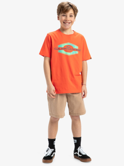 Ev Locked Up - Short Sleeves T-Shirt for Boys 8 - 16  EQBZT04849