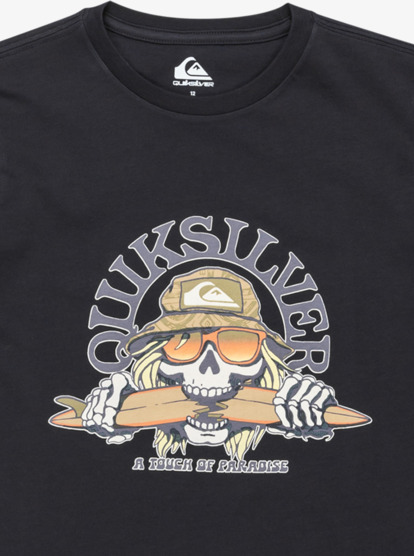 Ev Skull Feast - Short Sleeves T-Shirt for Boys 8 - 16  EQBZT04850