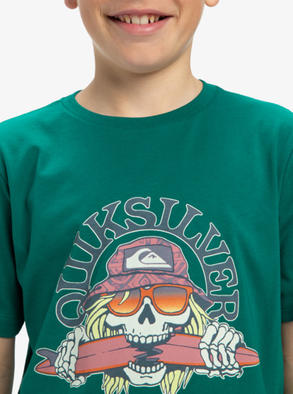 Ev Skull Feast - Short Sleeves T-Shirt for Boys 8 - 16  EQBZT04850