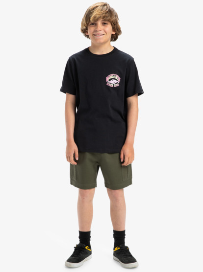 Ev Times Up - Short Sleeves T-Shirt for Boys 8 - 16  EQBZT04853