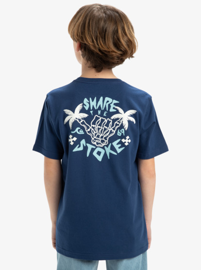 Ev Share The Stoke - Short Sleeves T-Shirt for Boys 8 - 16  EQBZT04854