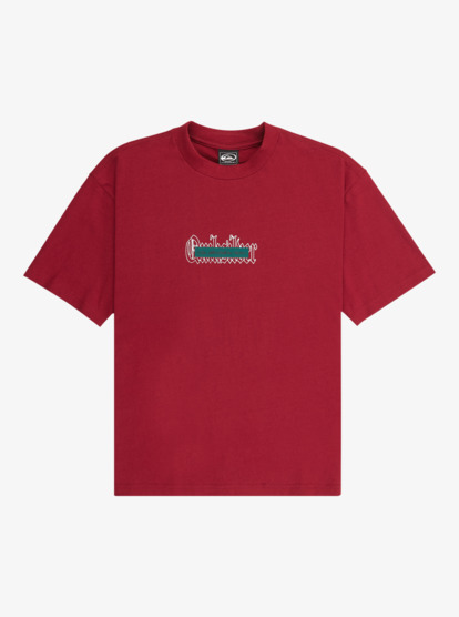 quiksilver, Mercury Double Up - T-shirt met korte mouwen voor Jongens 8-16, BIKING RED (rsg0) Mercury Double Up - Short Sleeve T-Shirt for Boys 8-16  EQBZT04894