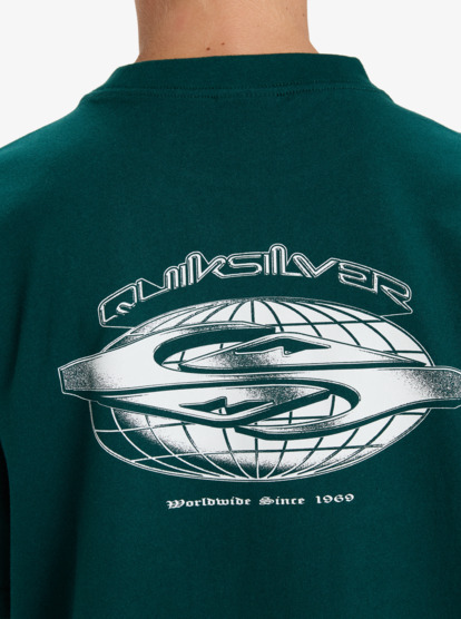 quiksilver, Mercury Worldwide - T-shirt met korte mouwen voor Jongens 8-16, BOTANICAL GARDEN (gze0) Mercury Worldwide - Short Sleeve T-Shirt for Boys 8-16  EQBZT04895