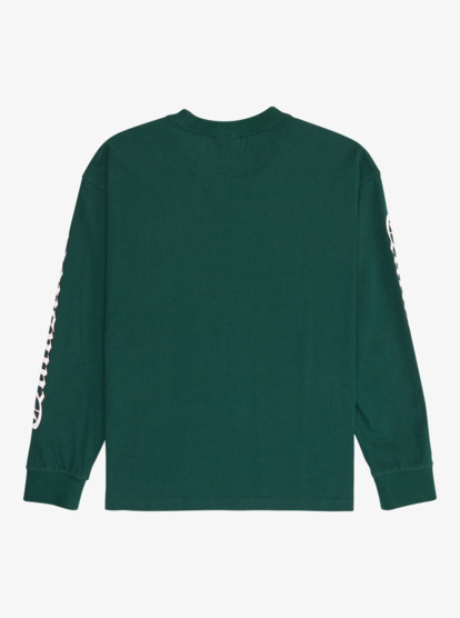 quiksilver, Mercury Old English - Long Sleeve T-Shirt for Boys 8-16, BOTANICAL GARDEN (gze0) Mercury Old English - Long Sleeve T-Shirt for Boys 8-16  EQBZT04896