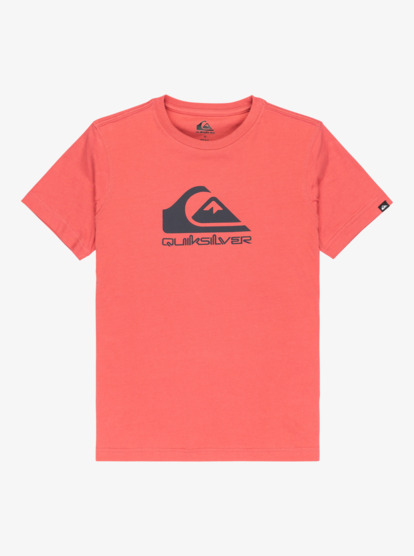 quiksilver, Ev Comp Logo - Short Sleeve T-Shirt for Boys 8-16, MINERAL RED (mmz0) Ev Comp Logo - Short Sleeve T-Shirt for Boys 8-16  EQBZT04897