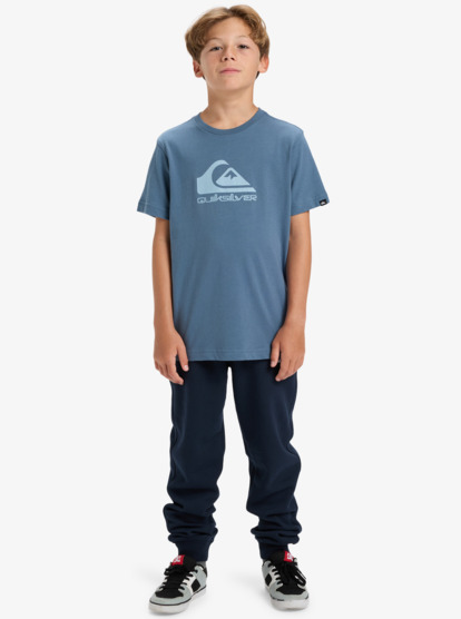 quiksilver, Ev Comp Logo - Short Sleeve T-Shirt for Boys 8-16, CHINA BLUE (bnd0) Ev Comp Logo - Short Sleeve T-Shirt for Boys 8-16  EQBZT04897