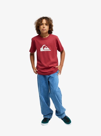 Ev Comp Logo - Short Sleeve T-Shirt for Boys 8-16  EQBZT04897