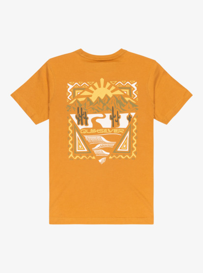 quiksilver, Ev Desert Waves - Short Sleeve T-Shirt for Boys 8-16, ALMOND (cmd0) Ev Desert Waves - Short Sleeve T-Shirt for Boys 8-16  EQBZT04898