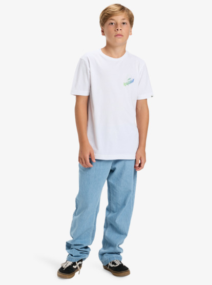 quiksilver, Ev Star Ride - Short Sleeve T-Shirt for Boys 8-16, WHITE (wbb0) Ev Star Ride - Short Sleeve T-Shirt for Boys 8-16  EQBZT04900