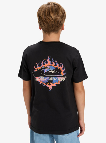 Ev In Flames - Short Sleeve T-Shirt for Boys 8-16  EQBZT04901