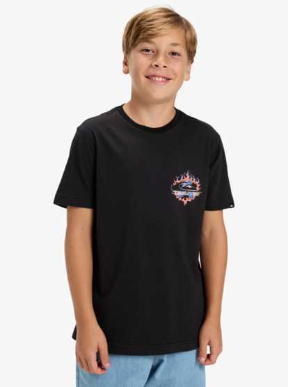 Ev In Flames - Short Sleeve T-Shirt for Boys 8-16  EQBZT04901