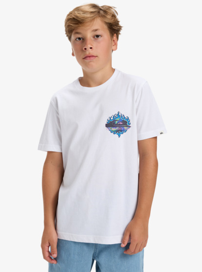 Ev In Flames - Short Sleeve T-Shirt for Boys 8-16  EQBZT04901