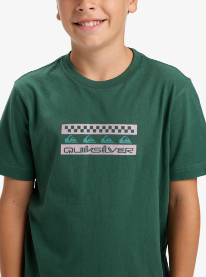 Ev Comp Check - Short Sleeve T-Shirt for Boys 8-16  EQBZT04902
