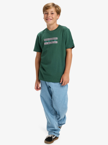 Ev Comp Check - Short Sleeve T-Shirt for Boys 8-16  EQBZT04902